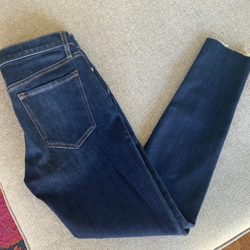 Banana Republic mid rise skinny jean, Size 25